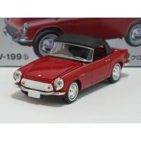 ホンダ S600 クローズドトップ（赤）LV-199b【トミーテック社1/64ミニカー】【トミカの時】 | トミカの時