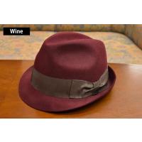 【BORSALINO】ボルサリーノ/ラビットフェルトハット/RAIN PROOF Borsalino ボルサリーノ Rain Proof Line Water Repellent