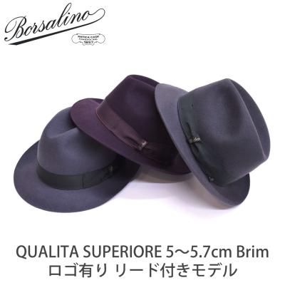 中折れハット（Borsalino）（色：パープル系）のおすすめ人気商品一覧 