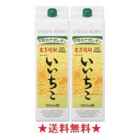 【送料無料】いいちこ ２５度 麦焼酎 １８００ｍｌパックx２本 | とみづや千本酒店