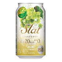 【リニューアル発売 順次切替】アサヒ Sｌａｔ シャルドネサワー３５０ｍｌ  １ケース(２４本) | とみづや千本酒店