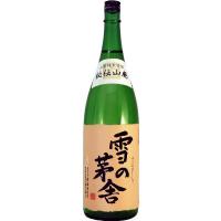 日本酒 雪の茅舎 純米吟醸 秘伝山廃 1.8L | お酒・お米・食品のともだヤフー店