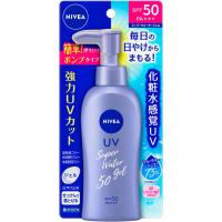 ニベアＵＶ ウォータージェル ＳＰＦ５０ ポンプ  140g | Tomods&AMERICAN PHARMACY