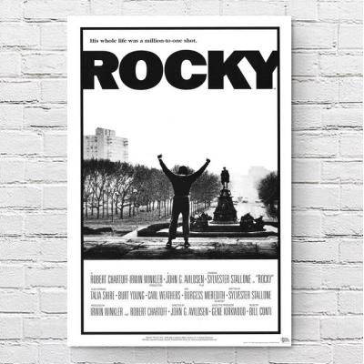 Amazon.co.jp: Buy ART FOR LESS公式ライセンス ロッキー1 映画