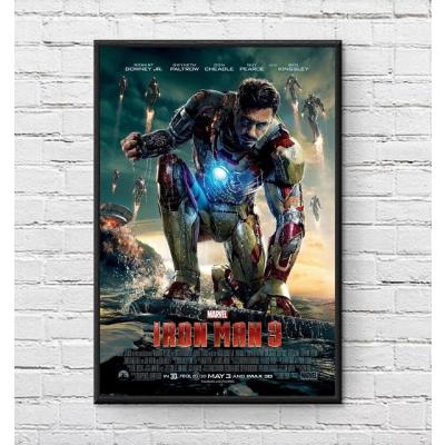 超特大 アベンジャーズ ポスター アイアンマン トニースターク MARVEL アイアンマン1 劇中アートポスター トニースターク