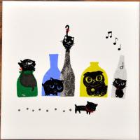 猫雑貨 猫柄 デザインタイル Shinzi Katoh シンジカトウ 選べる 9柄