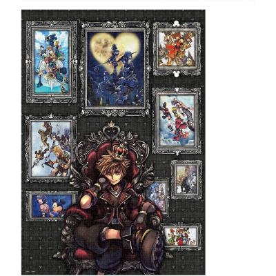 (値下げしました) キングダムハーツ　2000ピース　パズル　完成品 値下げしました) キングダムハーツ 2000ピース パズル 完成品