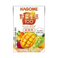 カゴメ　野菜生活100（給食用）　マンゴーサラダ / 100mL×36本セット | キラキラ通販マート