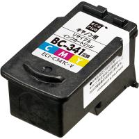 ((エコリカ)) BC-341 互換 リサイクルインク　ECI-C341C-V  [カラー] ecorica ((注文履歴の 配送状況確認システム：未対応)) | いつもの トナーショップ