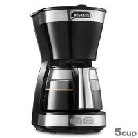 デロンギ アクティブ ドリップコーヒーメーカー ５cup ブラック ICM12011J-BK | FRESH ROASTER珈琲問屋 Yahoo!店