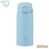 象印 ステンレスマグ 360ml パウダーブルー SU-BA36AM ワンタッチ シームレスせん | FRESH ROASTER珈琲問屋 Yahoo!店