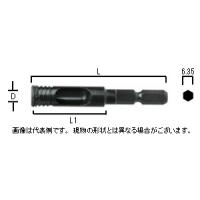 HiKOKI ハイコーキ  溶着ダイヤモンドドリルビット(六角軸)　刃先径7.0mm×全長65mm  0033-2508 湿式専用 | ダイレクトコム〜プロツール館〜