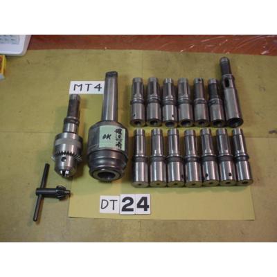 DT24-4 シャンクMT4 コレット15個付 ドリルタッパーセット BIG