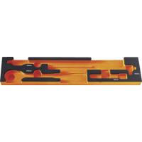 TRUSCO EVAフォーム 黒×オレンジ 3段式工具箱用  ( 入数 1 ) | 機械工具マイスター