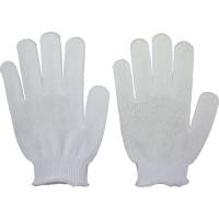 福徳 すべり止め手袋 てくびショート薄手 スベリドメ付 ホワイト L 5双組  ( 入数 1 ) | 機械工具マイスター