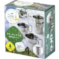 カクセー PP-03 SOLA Relax -ソラリラ- スタッキングマグ 4pcs | TOOLS ONLINE SHOP ヤフー店