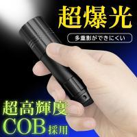 懐中電灯 led 強力 防災 災害 ハンディライト アウトドア 小型 電池式 携帯用 ハンドライト 明るい ledライト 送料無料 50K◇ パワフルアルミライトMT