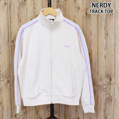[ NERDY ]★25SS★韓国人気★WOMEN'S RIBBON TRACK TOP ○NERDY○ Women's Ribbon Track Top (3色) 25SS