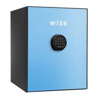 メーカー在庫限り 搬入設置料金込 ディプロマット WISE ライトブルー WS500ALB 中型耐火金庫 テンキータイプ 65kg | トップジャパンYahoo!店