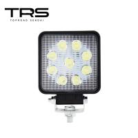 TRS LEDワークランプ 薄型 作業灯 白 ホワイト 角型  LED9 12/24V共用 防水 IP67 326006 | トラックショップトップロード仙台