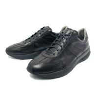 スピングルビズ 靴 SPINGLE Biz Biz-411 メンズ レザースニーカー ローカット ビジネス 日本製 MADE IN JAPAN BLACK/BLACK | TOP to TOP ONLINE