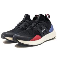 モーブス トレーナー スニーカー mobus TRAINER FELIX メンズ 靴 ローカット カジュアル タウンユース BLACK/D.RED 旅行 | TOP to TOP ONLINE