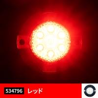 JET 534796 LED丸ミニストロボ レッド12V/24V共用 | トラブーン