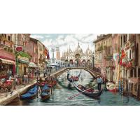 Luca-S クロスステッチ刺繍キット BU5003 "Venice" (ヴェニス イタリア) 【海外取り寄せ/納期40〜80日程度】 | HAND WORK とりい