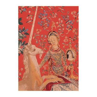 貴婦人と一角獣 我が唯一の望みに トレー 小物入 小皿 イタリア製 4枚