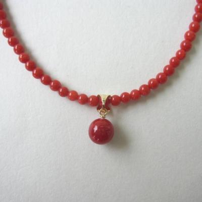 血赤珊瑚ネックレスのおすすめ人気商品一覧 通販 - Yahoo!ショッピング