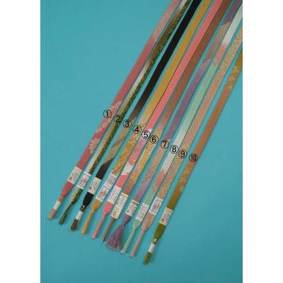 りんちゃんです　手組み帯締め未仕上げ品　金糸銀糸系　5点セット りんちゃんです 手組み帯締め未仕上げ品 金糸銀糸系 5点セット