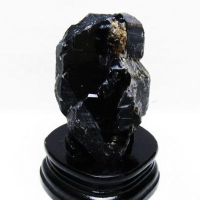 最強のパワーを発揮するといわれるのがこの天然石モリオン(黒水晶)です。 モリオン 原石 山東省産 黒水晶 53g 漆黒の輝き お守り効果