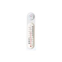 シンワ測定 温湿度計 PCオーバル ホワイト&amp;ホワイト 48927 | Total Homes
