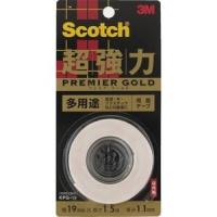 ３Ｍ　スコッチ　超強力両面テープ　プレミアゴールド　多用途　１９ｍｍ×１．５ｍ　《発注単位：1巻》［OB］ | 資材屋さん2号店