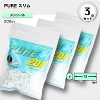 PURE スリム メンソール フィルター×3袋セット | 東亜堂 Yahoo!店