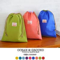 巾着 大 体操着入れ 体操着袋 OCEAN＆GROUND オーシャンアンドグラウンド 巾着袋 大 GOODAY 【袋ラッピング対応】 | オシャレな収納 こどもと暮らし