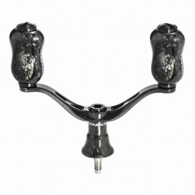 鍛造カーボンダブルハンドル82mm シマノ ブラック H1S82YD22DFBKBK