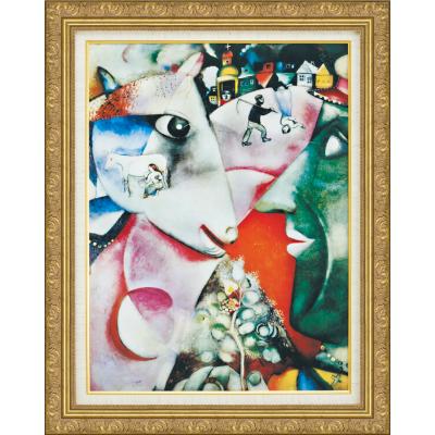 シャガール 恋人たち（日本画）｜絵画｜美術、工芸品 | 楽器、手芸