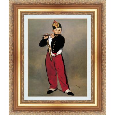 エドゥアール・マネ　複製画「鉄道」　額装　C　3643C エドゥアール・マネ 複製画「鉄道」 額装 C 3643C