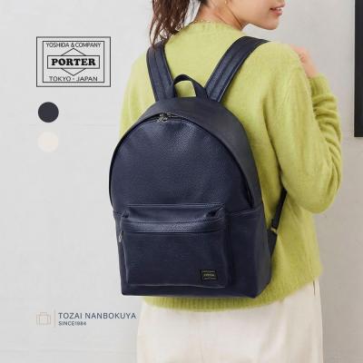 PORTER リュックサック、デイパック（バッグ、小物素材：本革、レザー