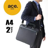 エースジーン ビジネスバッグ ace.GENE EVL-3.5  A4対応 2WAY ブリーフケース 40cm 62001 acegene EVL3.5 ショルダー 正規品 | 東西南北屋