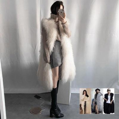 ファーベストロング　新品❣️ 楽天市場】ファーベスト ラビット ファー ロング ベスト