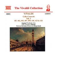 ニコラス・クレーマー Vivaldi: Cello Concerti Vol 3 / Wallfisch, Kraemer CD | タワーレコード Yahoo!店
