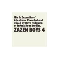 ZAZEN BOYS ZAZEN BOYS 4 CD | タワーレコード Yahoo!店
