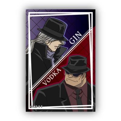 名探偵コナン　ジン　缶バッジ 名探偵コナン 灰原哀 ジン GIN 缶バッジ プレミアムナイト プレミアム