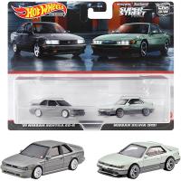 ホットウィール(Hot Wheels) プレミアム 2パック '91 日産セントラ SE-R/日産 シルビア (S13) | おもちゃ 男の子 ミニカー 3歳 | トイショップまのあ ヤフー店