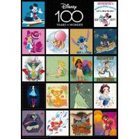 ジグソーパズル Disney100:Artists Series(オールキャラクター) 1000ピース  ［CP-MT］ TEN-D1000-011 | 森のおもちゃ屋さん