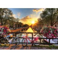 ジグソーパズル 500ピース 光射す運河と町並（アムステルダム）  風景 YAM-05-1049 | 森のおもちゃ屋さん