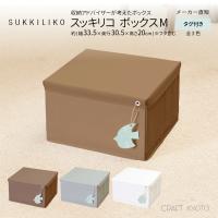 収納ケース フタ付き SUKKILIKO スッキリコ ボックス Mサイズ 全3色 収納ボックス | Craft Kyoto