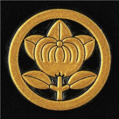 戦国武将　家紋　額縁　丸に橘　井伊橘　天明鋳物 戦国武将 家紋 額縁 丸に橘 井伊橘 天明鋳物